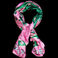 Alpha Kappa Alpha AKA Sorority Polyester Scarf 