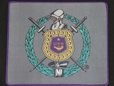 Omega Psi Phi Fraternity Mousepad