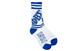 Phi Beta Sigma Fraternity Socks-White/Blue 