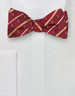 Theta Chi Fraternity Silk Bow Tie- Self-Tie- Symbol