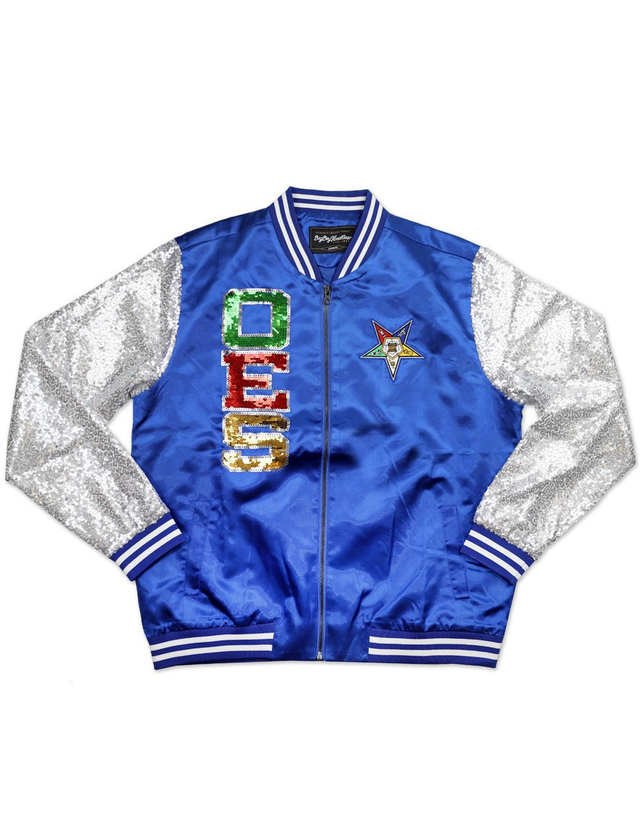 Order of the Eastern OES Sequin Satin Jacket - Brothers and Sisters ...