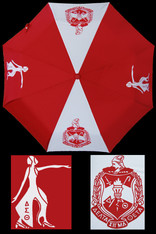 Delta Sigma Theta Sorority Auto Open Folding Umbrella