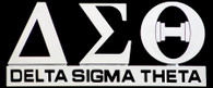 Delta Sigma Theta Sorority English Spelling Car Emblem
