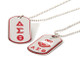 Delta Sigma Theta Sorority Reversible Dog Tag