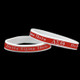 Delta Sigma Theta Sorority Two-Tone Silicone Bracelet
