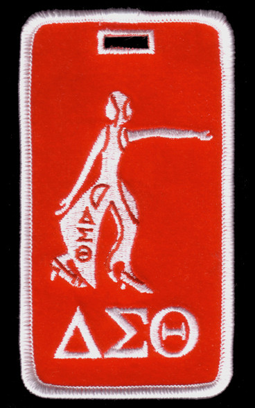 Delta Sigma Theta Luggage Tag- Fortitude 