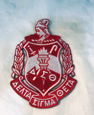 Delta Sigma Theta Sorority Emblem- 5 Inches