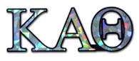 Kappa Alpha Theta Sorority Reflective Decal 