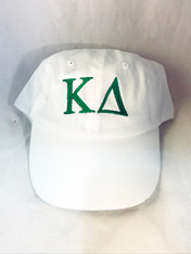Kappa Delta Sorority Hat- White