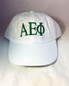 Alpha Epsilon Phi AEPHI Sorority Hat- White
