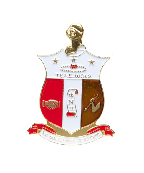 Kappa Alpha Psi Fraternity Die-Cut Car Badge