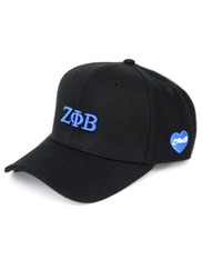 Zeta Phi Beta Sorority Classic Hat-Black