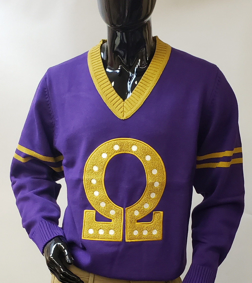 omega psi phi sweater