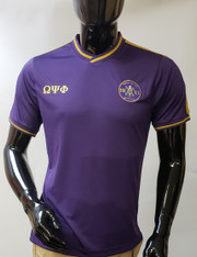 Omega Psi Phi Fraternity Soccer Jersey-Purple