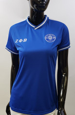 Zeta Phi Beta Sorority Soccer Jersey- Blue