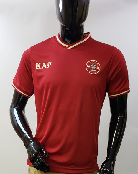 Kappa Alpha Psi Fraternity Soccer Jersey-Crimson 