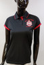 Delta Sigma Theta Sorority Dri-Fit Polo- Black-Front