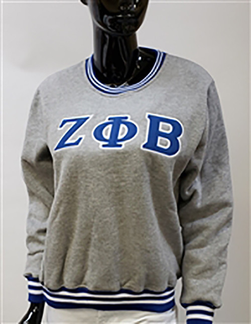 zeta phi beta crewneck