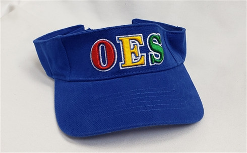 Order of the Eastern OES Visor- Blue