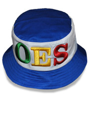 Order of the Eastern OES Star Bucket Hat with Stripe