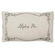 Alpha Phi Sorority Decorative Pillow