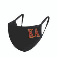 Kappa Alpha Fraternity Face Mask-Black