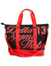 Delta Sigma Theta Sorority Canvas Bag- Black/Red