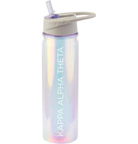 Kappa Alpha Theta Sorority Iridescent Water Bottle