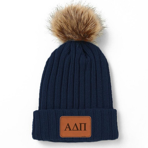 Alpha Delta Pi ADPI Sorority Pom Beanie 