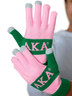 Alpha Kappa Alpha AKA Knit Gloves 