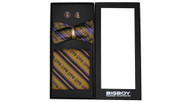 Omega Psi Phi Fraternity Bow Tie Set- Self-Tie-Style 2