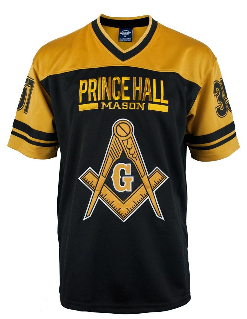 Prince Hall Mason Football Jersey - Brothers and Sisters' Greek Store