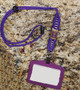 Omega Psi Phi Fraternity Lanyard with Id Holder