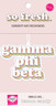 Gamma Phi Beta Sorority Rainbow Retro Air Freshener