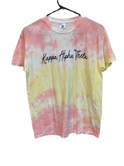 Kappa Alpha Theta Sorority Tie-Dye Shirt- Script 
