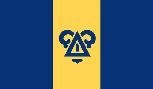 Delta Upsilon Fraternity Flag