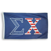 Sigma Chi Fraternity Flag- USA Greek Letters