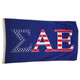 Sigma Alpha Epsilon SAE Fraternity Flag- USA Greek Letters