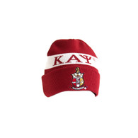 Kappa Alpha Psi Fraternity Knit Beanie with Crest 