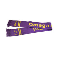 Omega Psi Phi Fraternity Scarf- Style 2 