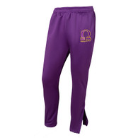 Omega Psi Phi Fraternity Elite Trainer Pants- Purple