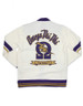Omega Psi Phi Fraternity Button Down Sweater-White/Purple
