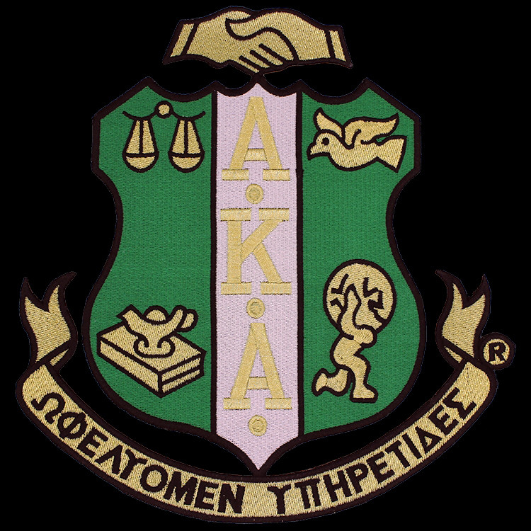 Alpha Kappa Alpha Sorority Emblem- 10.5 Inches - Brothers and Sisters ...