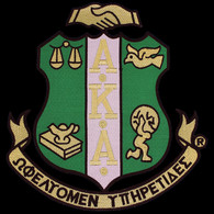 Alpha Kappa Alpha Sorority Crest Emblem-  10.5 Inches