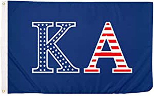 Kappa Alpha Fraternity Flag- USA Greek Letters