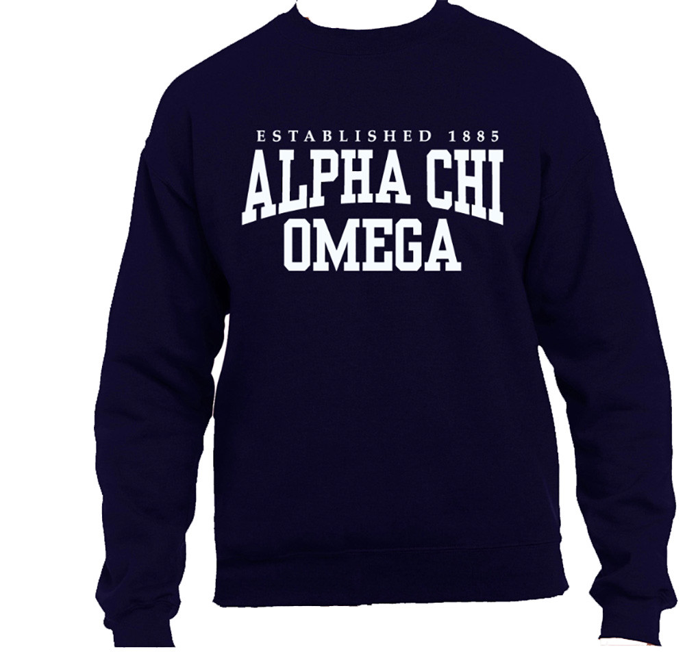 Chi omega outlet crewneck