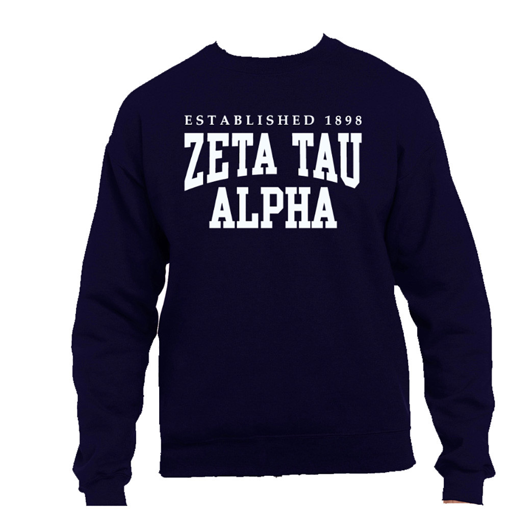 Zeta tau alpha on sale crewneck