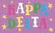 Kappa Delta Sorority Flag- Purple 
