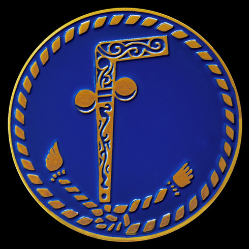 Mason Tubal-Cain Car Emblem