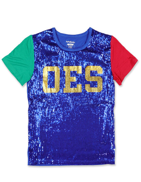 Order of the Eastern Star OES Sequin Shirt 